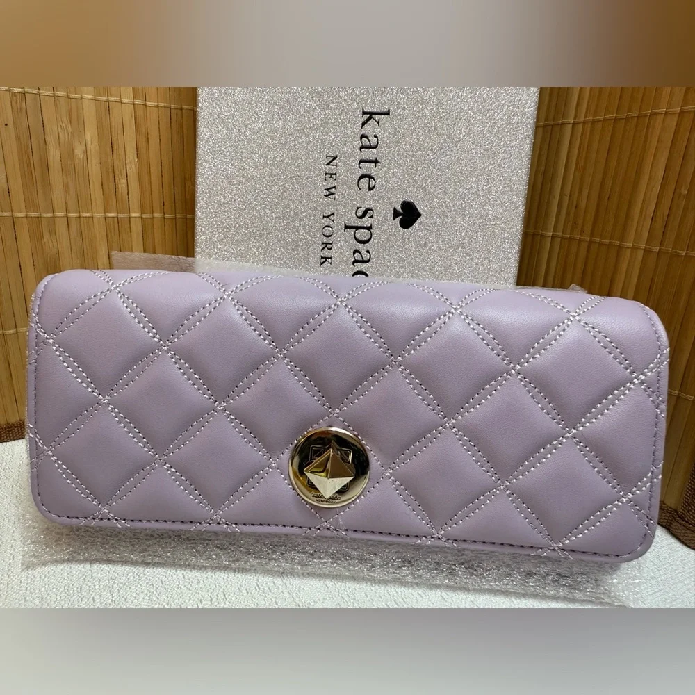 Kate Spade Quilted Lilac Wallet